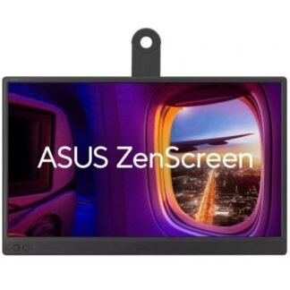 Monitor portátil asus zenscreen mb169ck 15.6"/ full hd/ negro