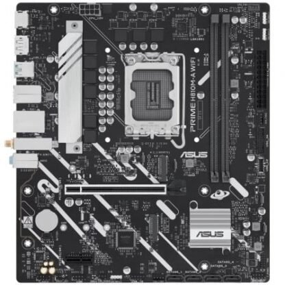 Placa base asus prime h810m-a wifi socket 1851/ micro atx - Imagen 2