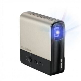 Proyector portátil asus zenbeam e2/ 300 lúmenes/ wvga/ hdmi/ wifi/ negro y dorado