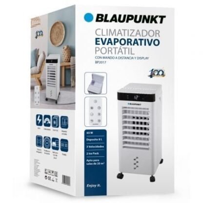 Climatizador evaporativo blaupunkt bp2017/ 65w/ deposito 8l - Imagen 2