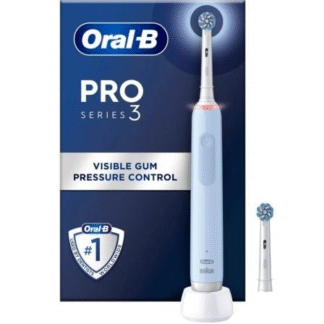 cepillo dental braun oral-b pro 3/ incluye 1 cabezal/ azul