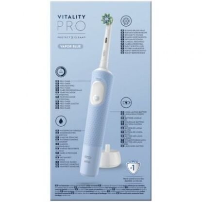 Cepillo dental braun oral-b vitality pro/ azul - Imagen 3