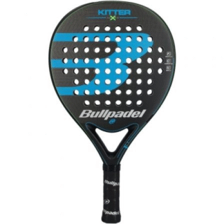 Pala de pádel bullpadel kitter x blue/ negra y azul