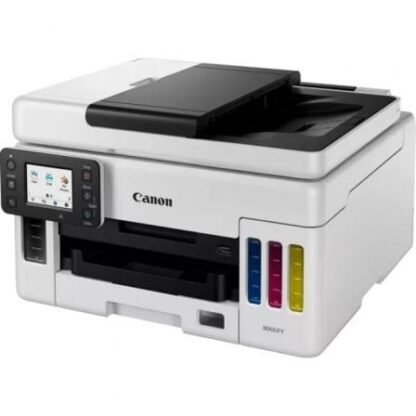 Multifunción recargable canon maxify gx6050 megatank wifi/ dúplex/ blanca - Imagen 2
