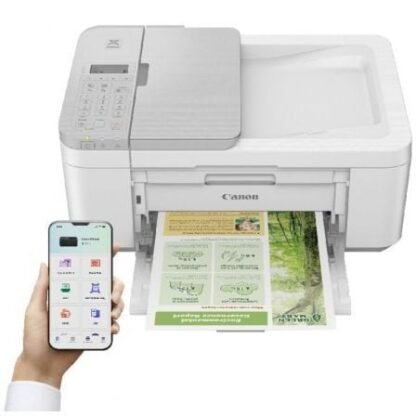 Multifunción fotográfica canon pixma tr4756i wifi/ duplex/ fax/ blanca - Imagen 2