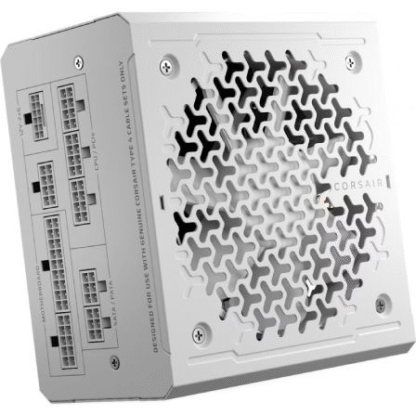 Fuente de alimentación corsair rm1000/ 1000w/ ventilador 12cm/ cybenetics gold/ blanca