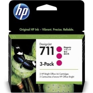 Cartucho de tinta original hp nº711 multipack/ 3x magenta