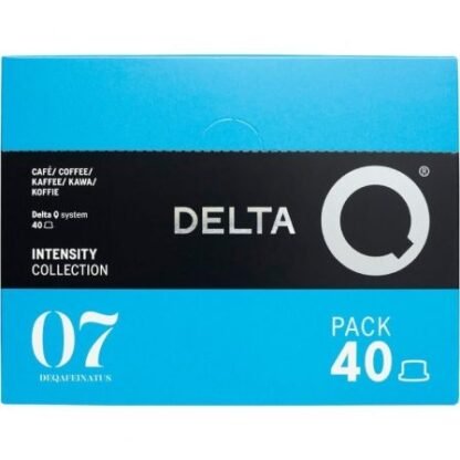 Cápsula delta deqafeinatus para cafeteras delta/ caja 40