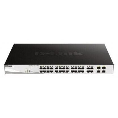 Switch d-link smart plus dgs-1210-28mp 28 puertos/ rj-45 10/100/1000 poe/ sfp - Imagen 2
