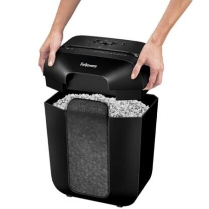 Destructora fellowes lx41/ minicorte de 4 x 12mm/ negra - Imagen 5