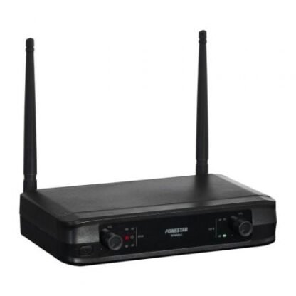 Micrófono inalámbrico doble mano uhf fonestar sonair-2m/ incluye receptor - Imagen 2