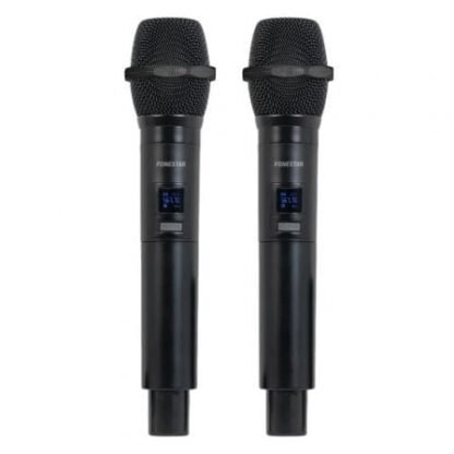 Micrófono inalámbrico doble mano uhf fonestar sonair-2m/ incluye receptor - Imagen 4
