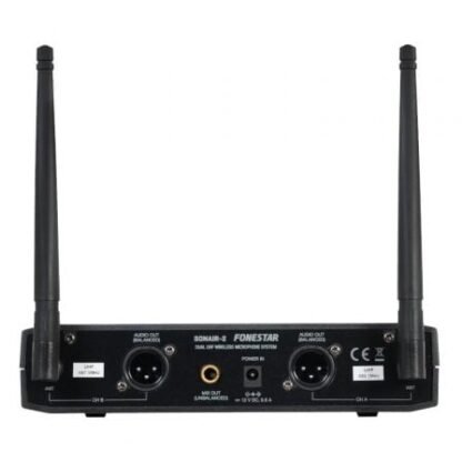 Micrófono inalámbrico doble mano y petaca uhf fonestar sonair-2mp/ incluye receptor - Imagen 3