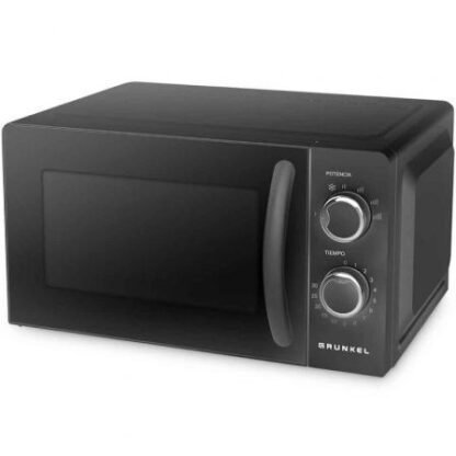 Microondas grunkel mw-20ng/ 700w/ capacidad 20l/ negro - Imagen 2