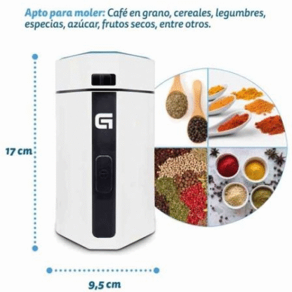Molinillo grunkel mo-150bl/ 150w - Imagen 2