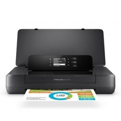 Impresora portátil hp officejet 200 wifi/ negra - Imagen 2