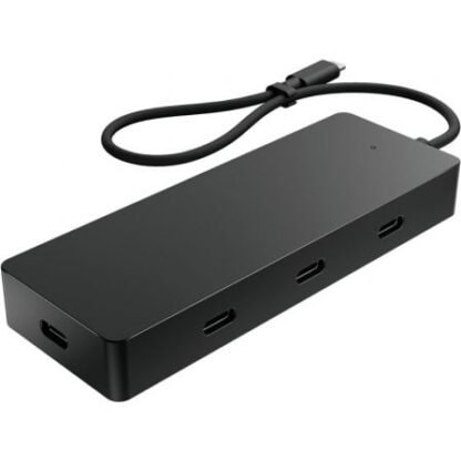 Docking usb tipo-c hp 6g843aa/ 3xusb tipo-c/ 1xusb tipo-c pd/ negro y azul - Imagen 2