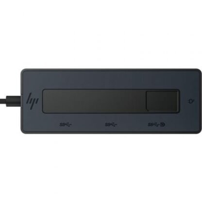 Docking usb tipo-c hp 6g843aa/ 3xusb tipo-c/ 1xusb tipo-c pd/ negro y azul - Imagen 3