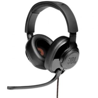 Auriculares gaming con micrófono jbl quantum 300/ jack 3.5/ negros
