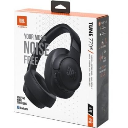 Auriculares inalámbricos jbl tune 770nc/ con micrófono/ bluetooth/ negros - Imagen 5