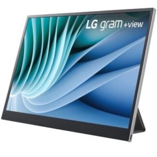 Monitor portátil lg gram +view 16mr70 16"/ wqxga/ negro y plata