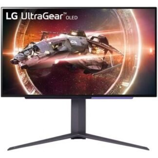 Monitor gaming lg ultragear 27gs95qe-b 27"/ qhd/ 0.03ms/ 240hz/ oled/ regulable en altura/ negro