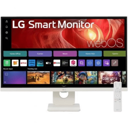 Smart monitor lg myview 27u731sa-w 27"/ 4k/ smart tv/ blanco
