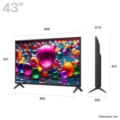 Televisor lg uhd 43ua75006la 43"/ ultra hd 4k/ smart tv/ wifi - Imagen 2