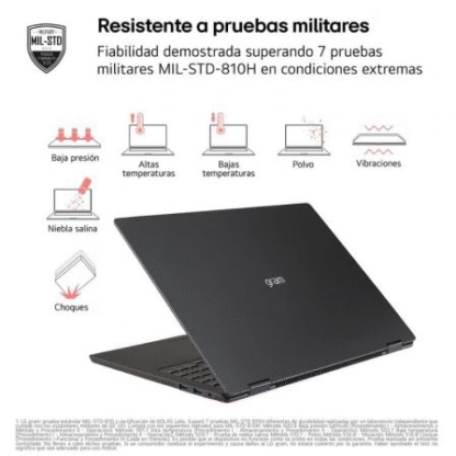 Portátil lg gram 16z90ts-g.au99b intel core ultra 9-288v/ 32gb/ 1tb ssd/ 16"/ win11 - Imagen 4
