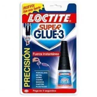 Pegamento en tubo loctite super glue-3 precisión/ 5g