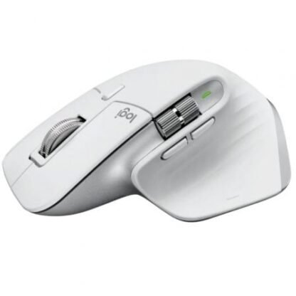 Ratón ergonómico inalámbrico por bluetooth logitech mx master 3s/ batería recargable/ hasta 8000 dpi/ gris pálido - Imagen 3