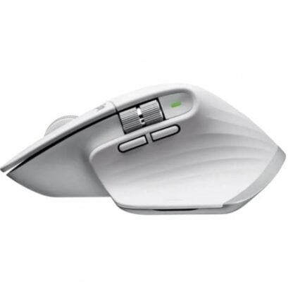 Ratón ergonómico inalámbrico por bluetooth logitech mx master 3s/ batería recargable/ hasta 8000 dpi/ gris pálido - Imagen 4