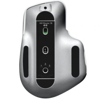 Ratón ergonómico inalámbrico por bluetooth logitech mx master 3s/ batería recargable/ hasta 8000 dpi/ gris pálido - Imagen 5