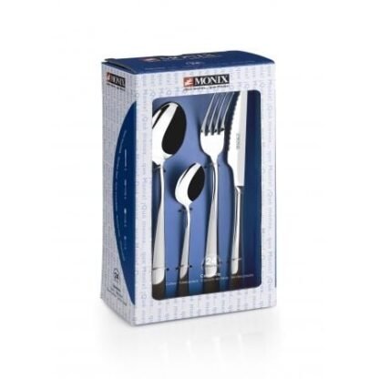 Pack 24 cubiertos monix m202974/ acero inoxidable - Imagen 4
