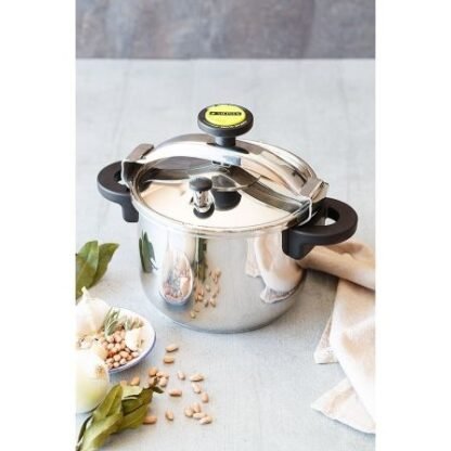 Olla a presión monix classica m530002/ ø22cm/ 6l/ acero inoxidable/ apta para inducción - Imagen 2