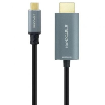 Cable conversor nanocable 10.15.5162/ usb tipo-c macho - hdmi macho/ 1.8m/ negro - Imagen 2