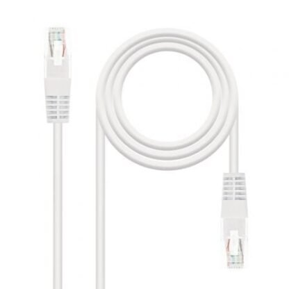 Cable de red rj45 utp nanocable 10.20.0400-l25-w cat.6/ 25cm/ blanco - Imagen 2
