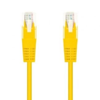 Cable de red rj45 awg24 utp nanocable 10.20.0401-y cat.6/ 1m/ amarillo
