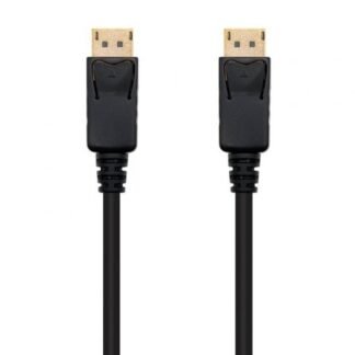 Cable displayport 1.2 4k nanocable 10.15.2301-l150/ displayport macho - displayport macho/ 1.5m/ negro