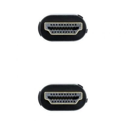 Cable hdmi 2.1 8k nanocable 10.15.8001-l150/ hdmi macho - hdmi macho/ 1.5m/ negro - Imagen 3
