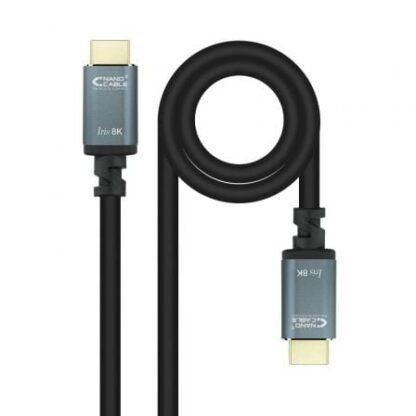 Cable hdmi nanocable 10.15.8003/ hdmi macho - hdmi macho/ 3m/ negro - Imagen 3
