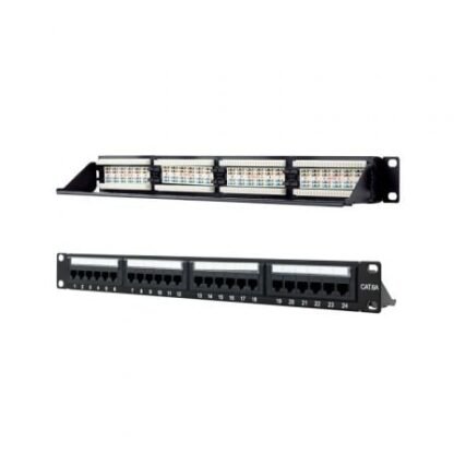 Patch panel nanocable 10.21.4124/ 24 puertos/ cat.6a/ altura 1u - Imagen 2