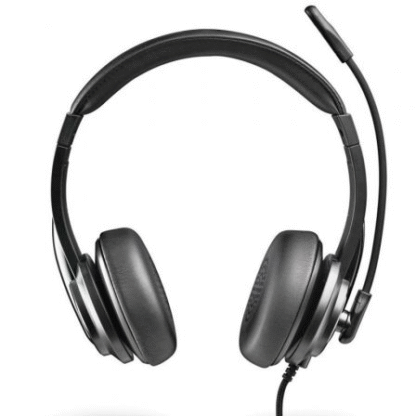 Auriculares ngs vox605 usb/ con micrófono/ usb/ negros - Imagen 2