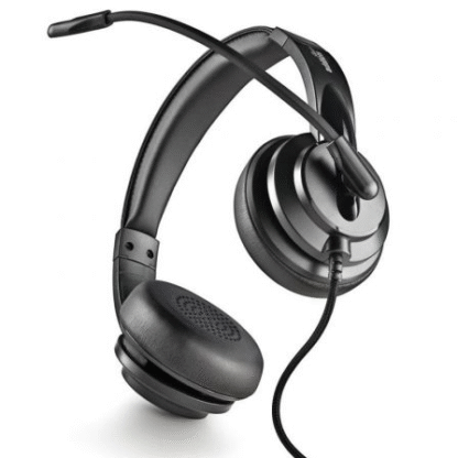 Auriculares ngs vox605 usb/ con micrófono/ usb/ negros - Imagen 3