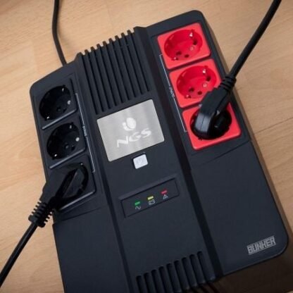 Sai offline ngs fortress bunker/ 600va-360w/ 6 salidas/ formato bloque - Imagen 5