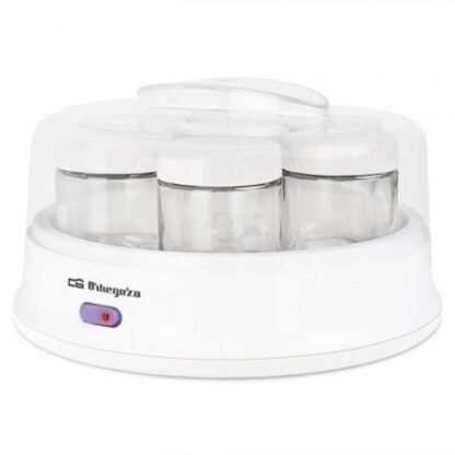 Yogurtera orbegozo yu 2350/ 15w/ para 7 yogures