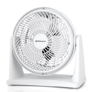 Ventilador de sobremesa y pared orbegozo box fan bf 0128/ 23w/ 3 aspas 23cm/ 2 velocidades