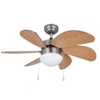 Ventilador de techo orbegozo cp 15075 n/ 50w/ 6 aspas 80cm/ 3 velocidades