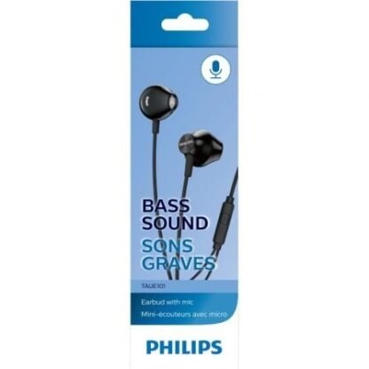 Auriculares intrauditivos philips taue101bk/00/ jack 3.5/ negros - Imagen 3