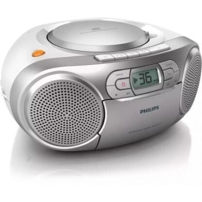 Radio cd philips az127/12/ 2w/ con cable/ a pilas/ gris - Imagen 2